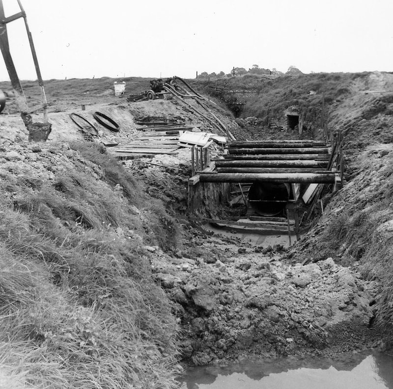 1981 replacement of old Tudor tunnel under River Gilpin (21_003 Barbara Fairlee)