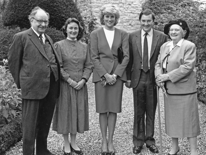 Lady Di's visit to Levens Hall