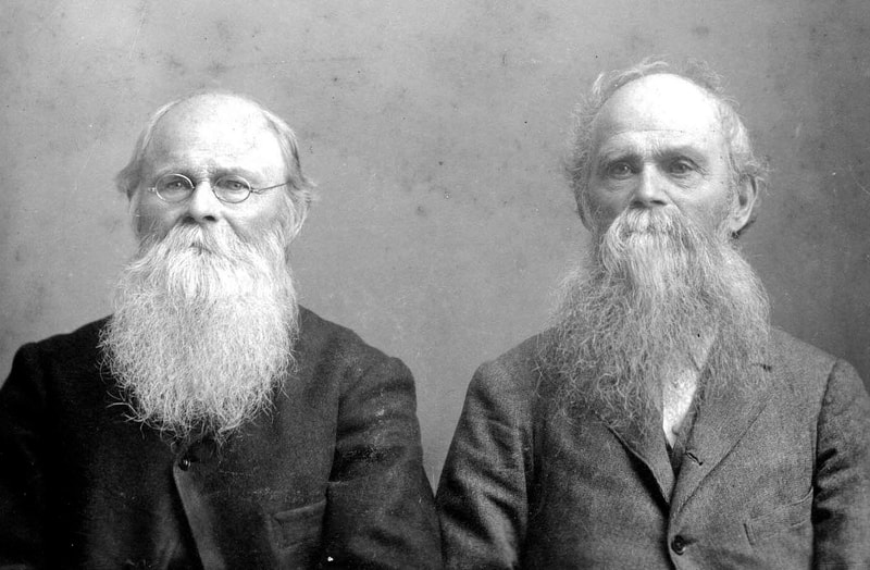 The Hoggarth brothers circa 1880